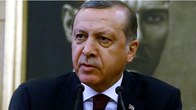 اقيمت اكثر من 1800 دعوى قضائية ضد اشخاص اتهموا بالتعريض باردوغان منذ عام 2014